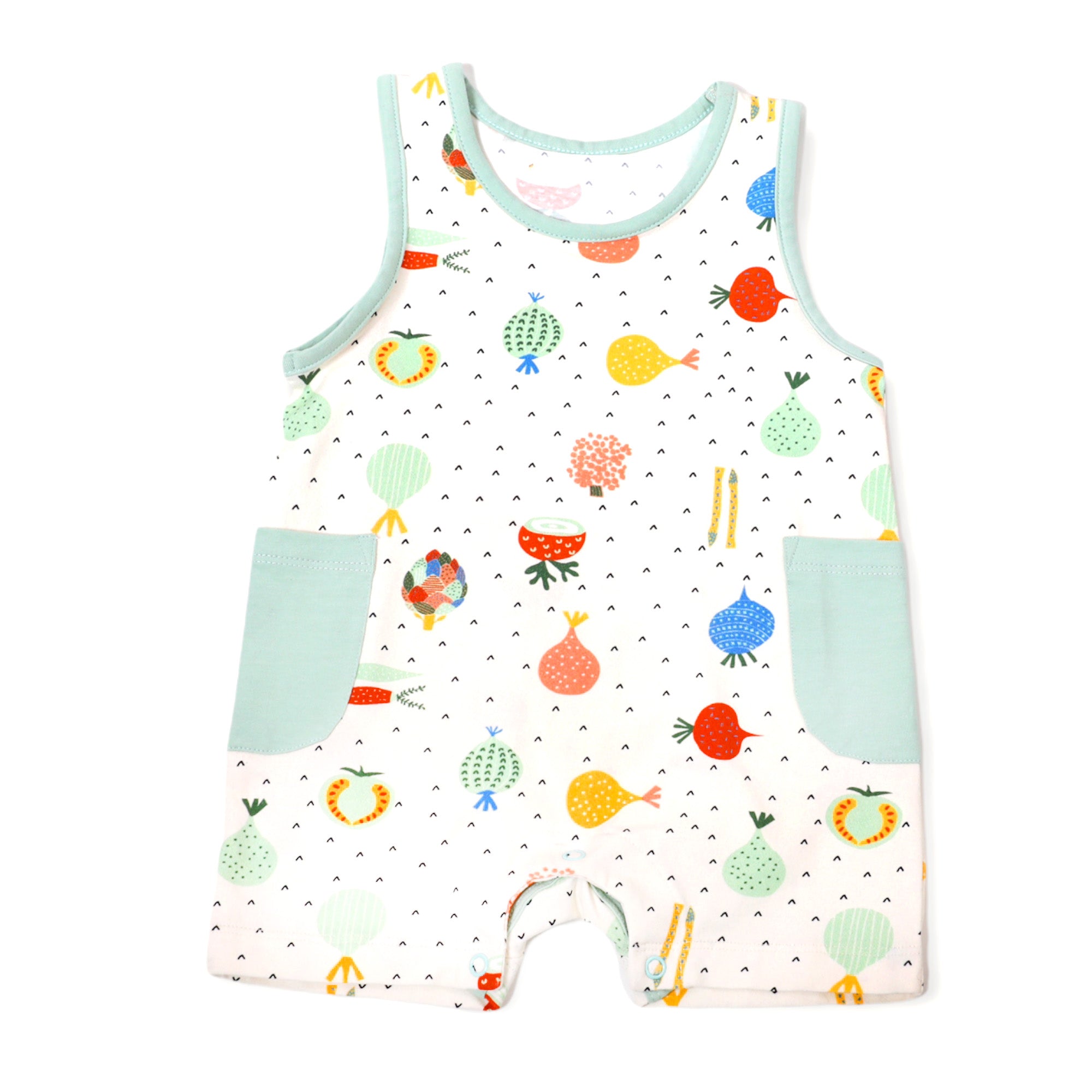 Organic Baby Rompers (Jersey + Muslin)