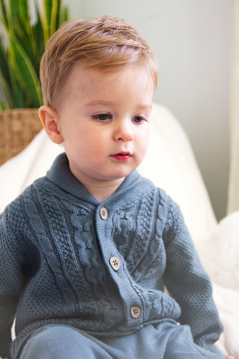 Baby shawl cardigan best sale