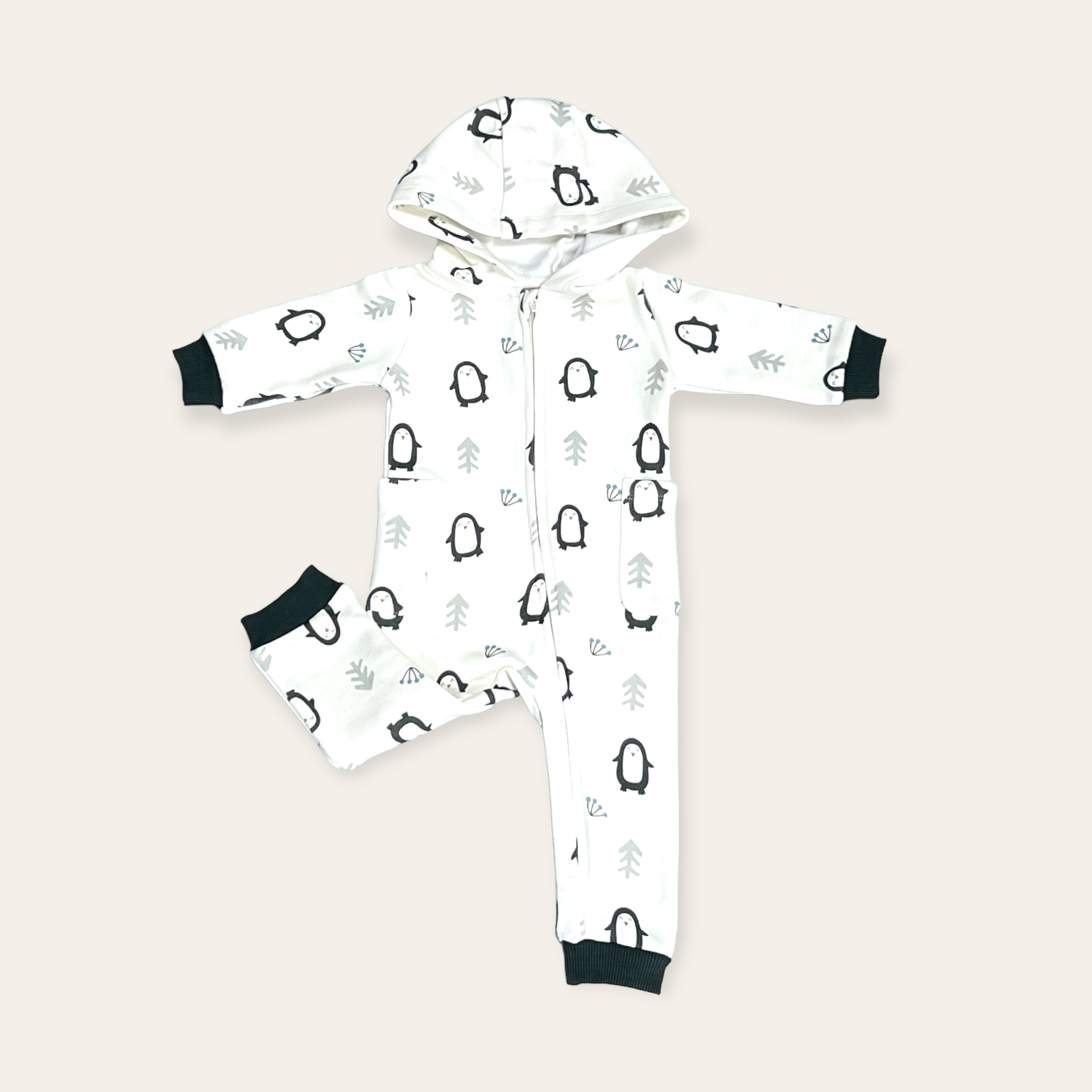 Shops mini rodini organic foxes jumpsuit