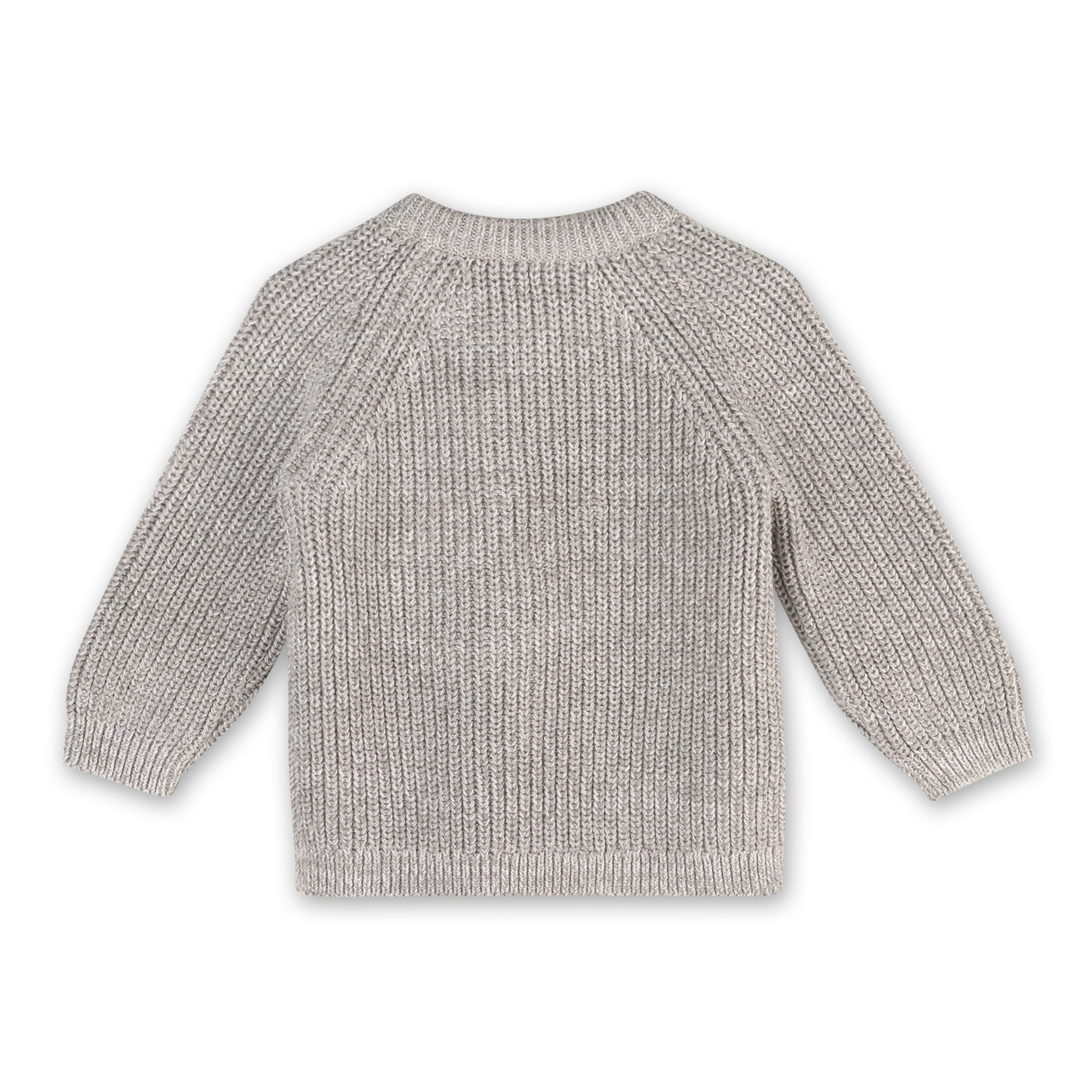 Dream Big Embroidered Chunky Knit Baby Pullover Sweater (Organic Cotton)