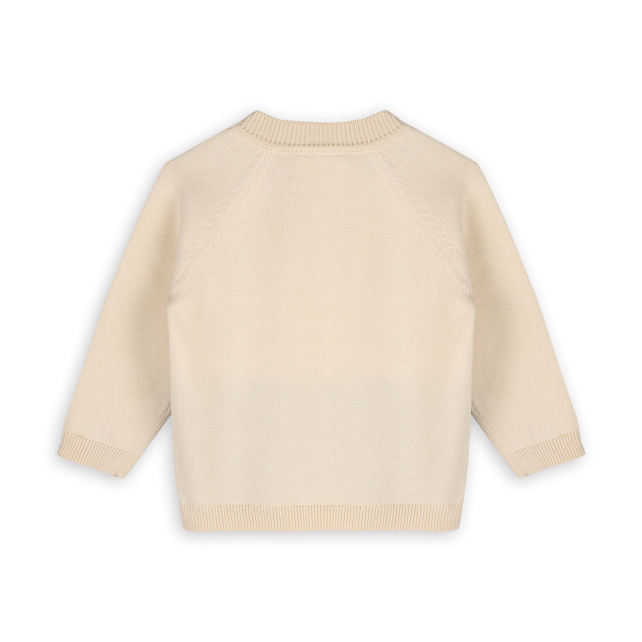 Cars Jacquard Knit Baby Raglan Pullover Sweater (Organic Cotton)