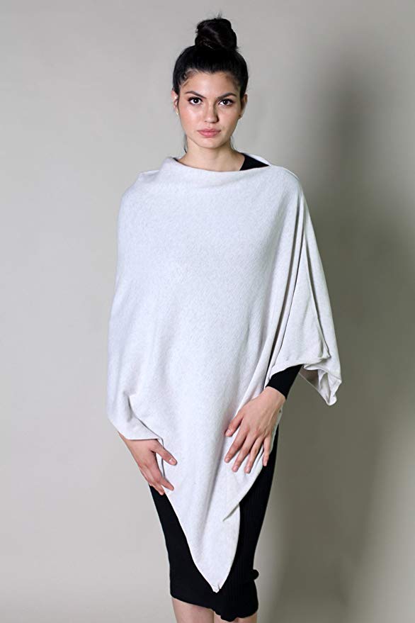 Poncho de punto para mujer Viverano Loving Thread - Algodón orgánico