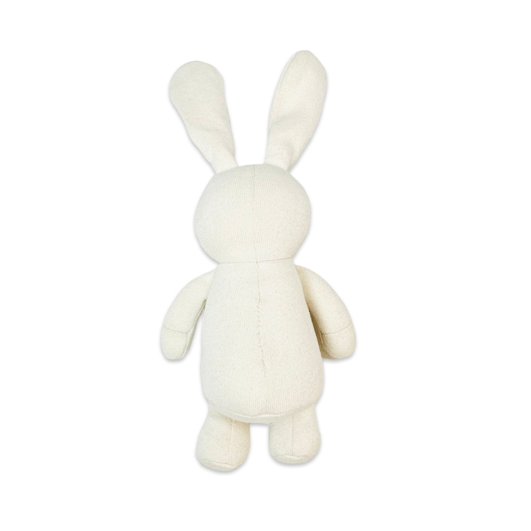 Jojo Lil Bunny Knit Stuffed Animal Soft Baby Toy (Organic Cotton)