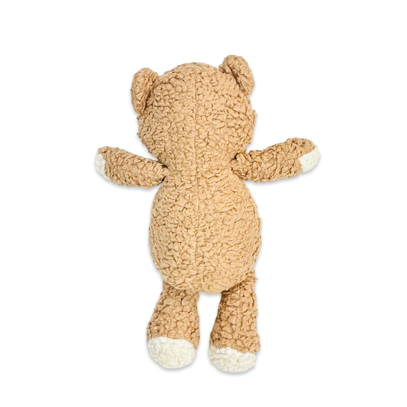 Peanut Lil Bear SHERPA Knit Stuffed Animal Soft Toy (Organic Cotton)