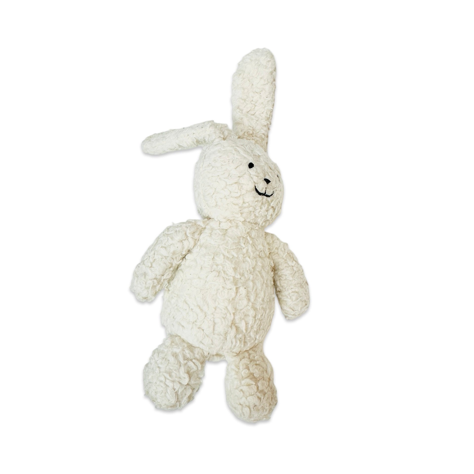 Jojo Lil Bunny SHERPA Knit Stuffed Animal Soft Toy (Organic Cotton)