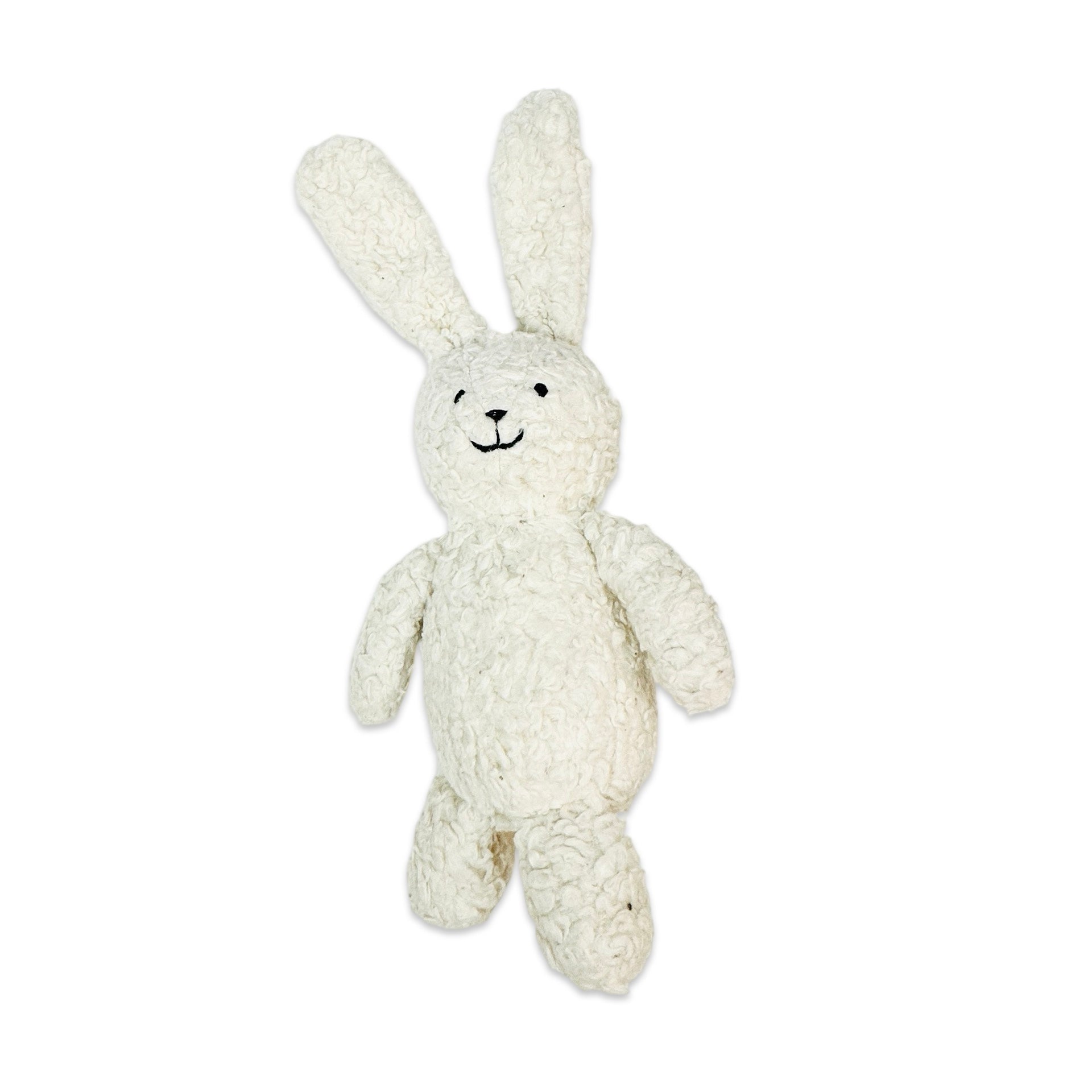 Jojo Lil Bunny SHERPA Knit Stuffed Animal Soft Toy (Organic Cotton)