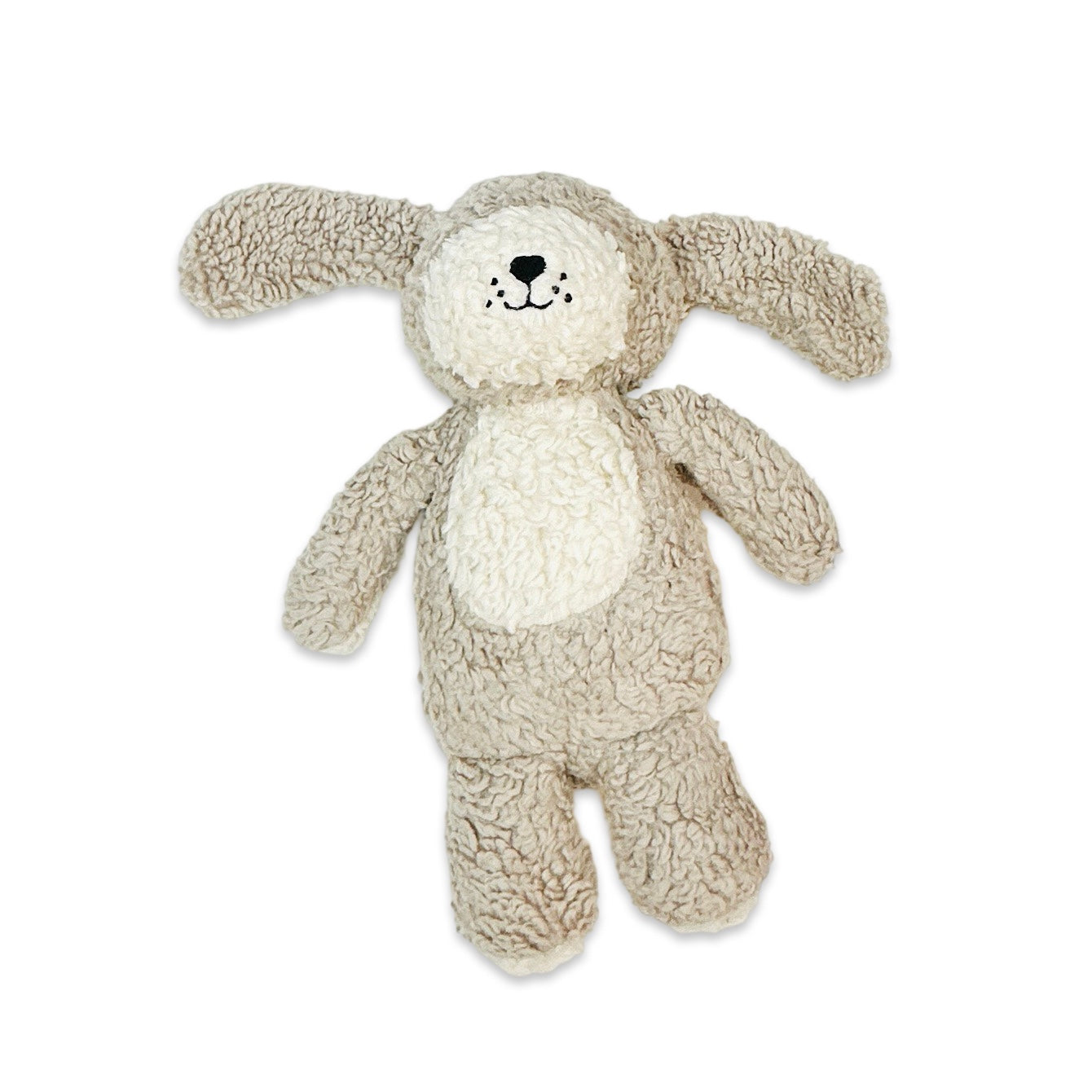 Rocky Lil Dog SHERPA Knit Stuffed Animal Soft Toy (Organic Cotton)