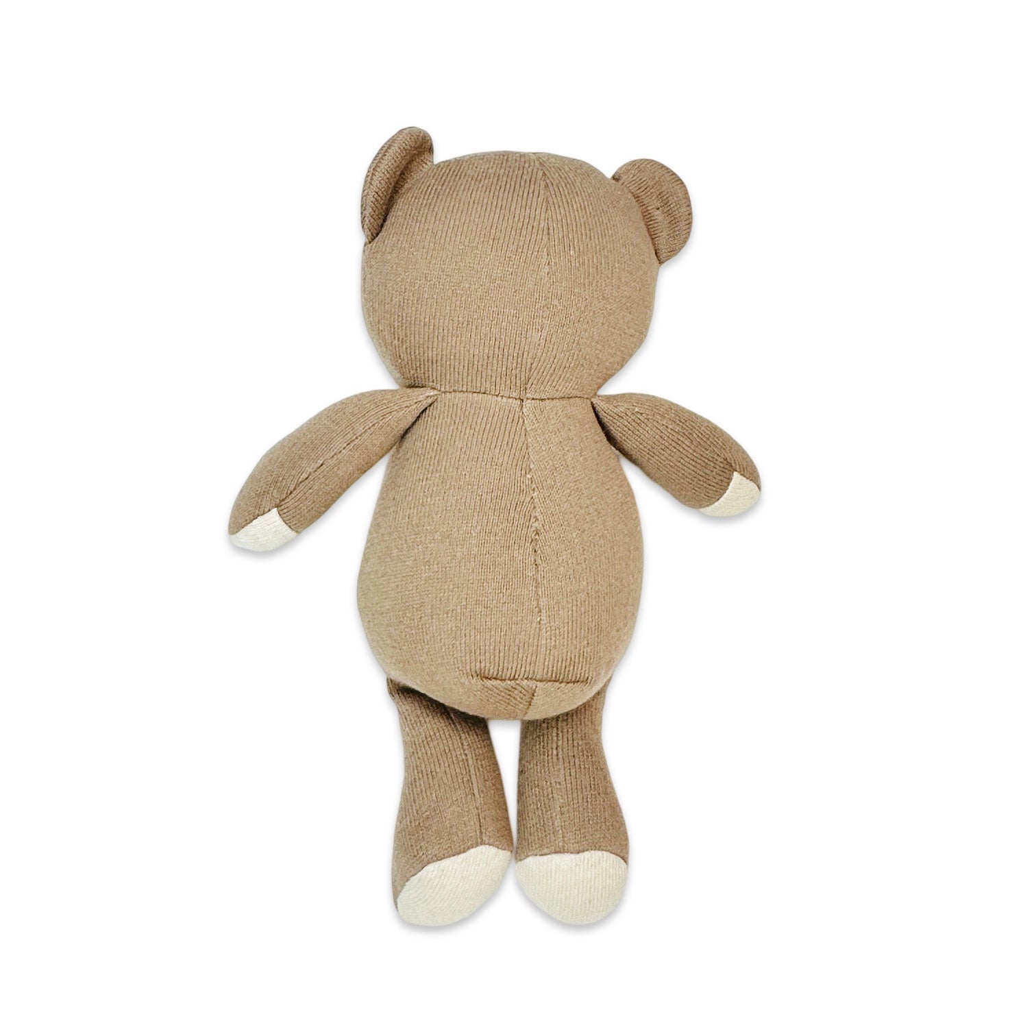 Peanut Lil Bear Knit Stuffed Animal Soft Toy (Organic Cotton)