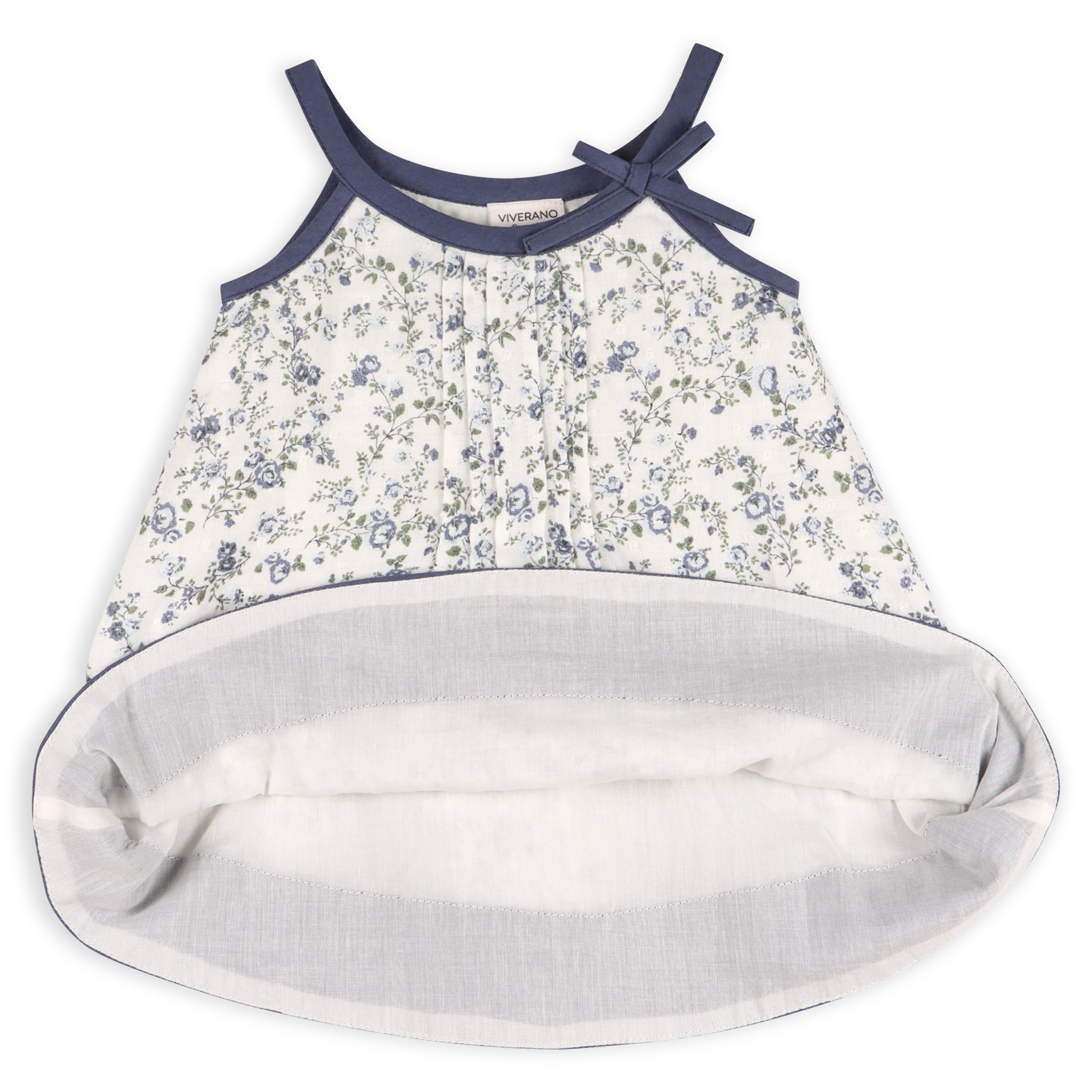 Lyla Floral Muslin Baby Dress +Bloomer (organic Cotton)