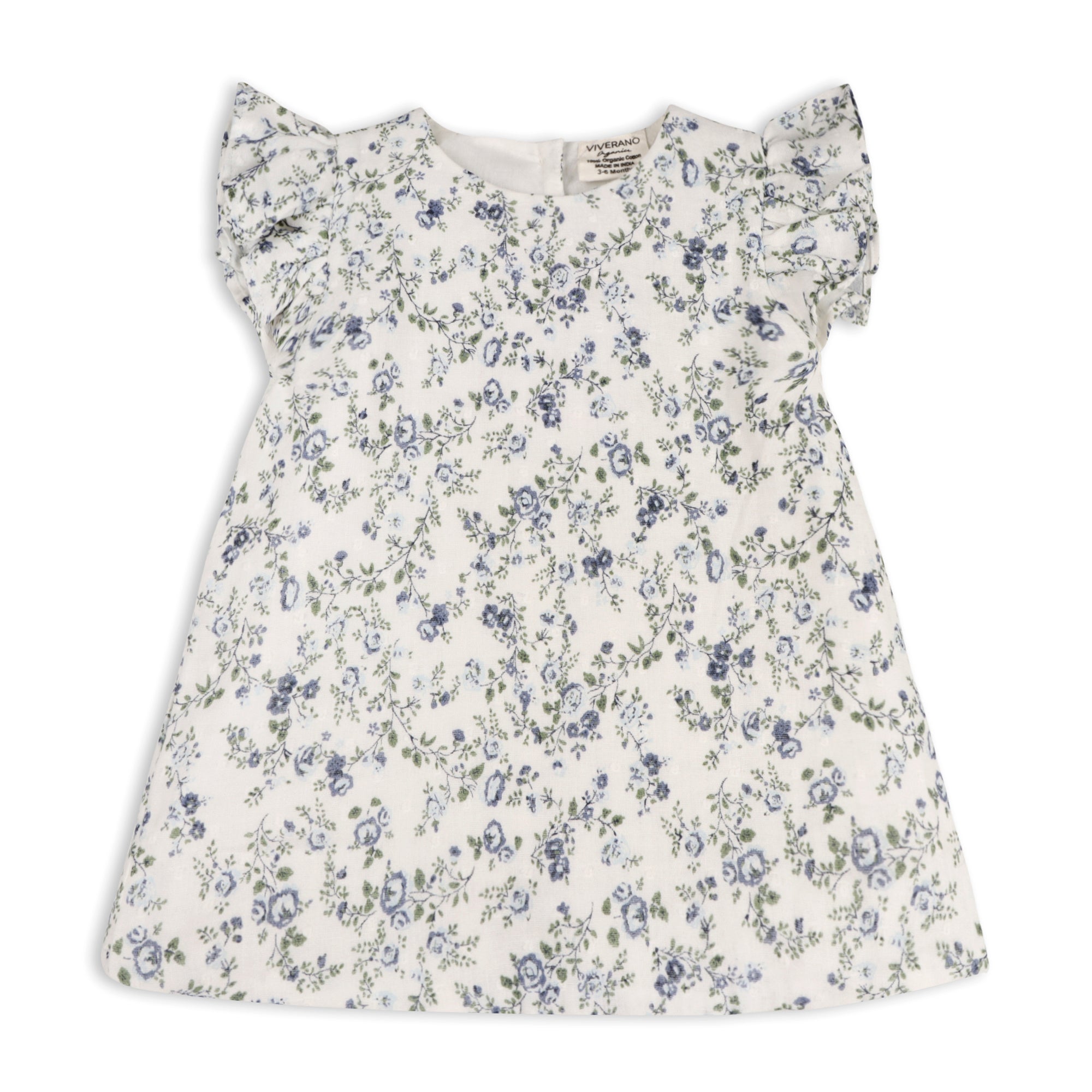 Celia Floral Muslin Baby Bow Blouse +Bloomer (Organic Cotton)