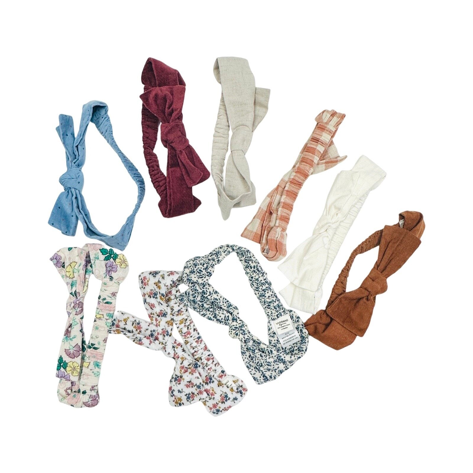 Darling Bow & Elastic Woven Baby Headbands - FW24/ 10 Designs