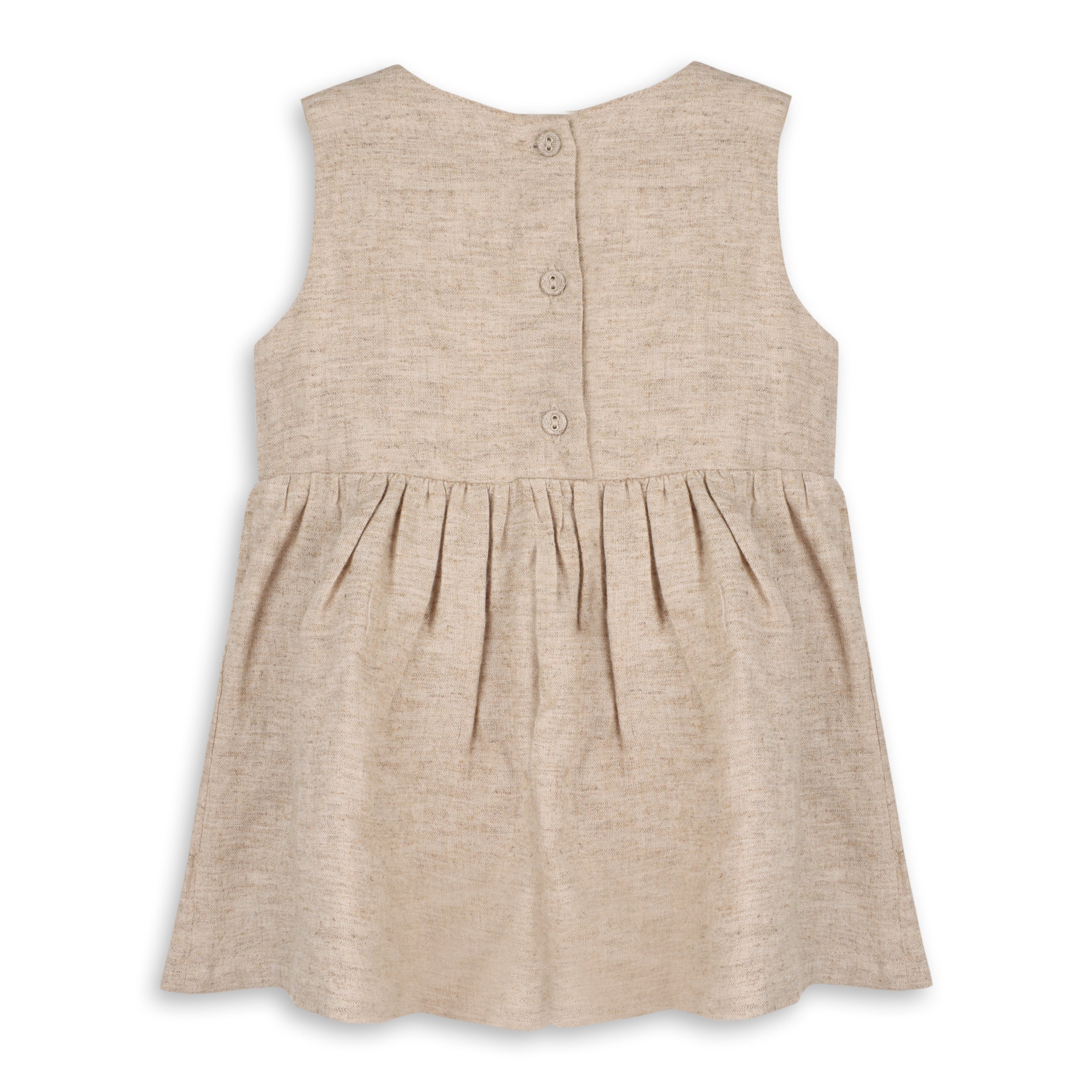 Bianca Baby Dress + Bloomer (Linen Blend)