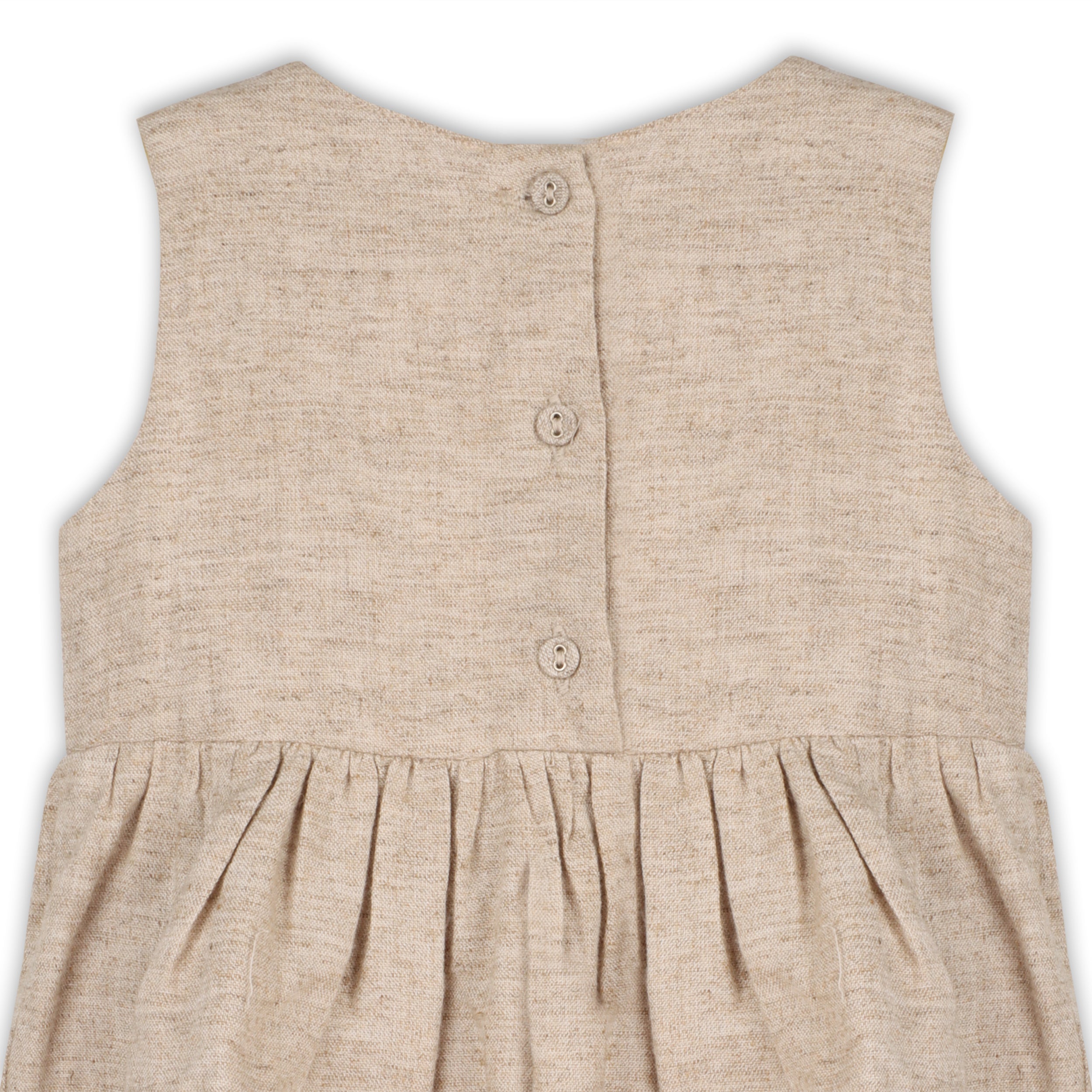 Bianca Baby Dress + Bloomer (Linen Blend)