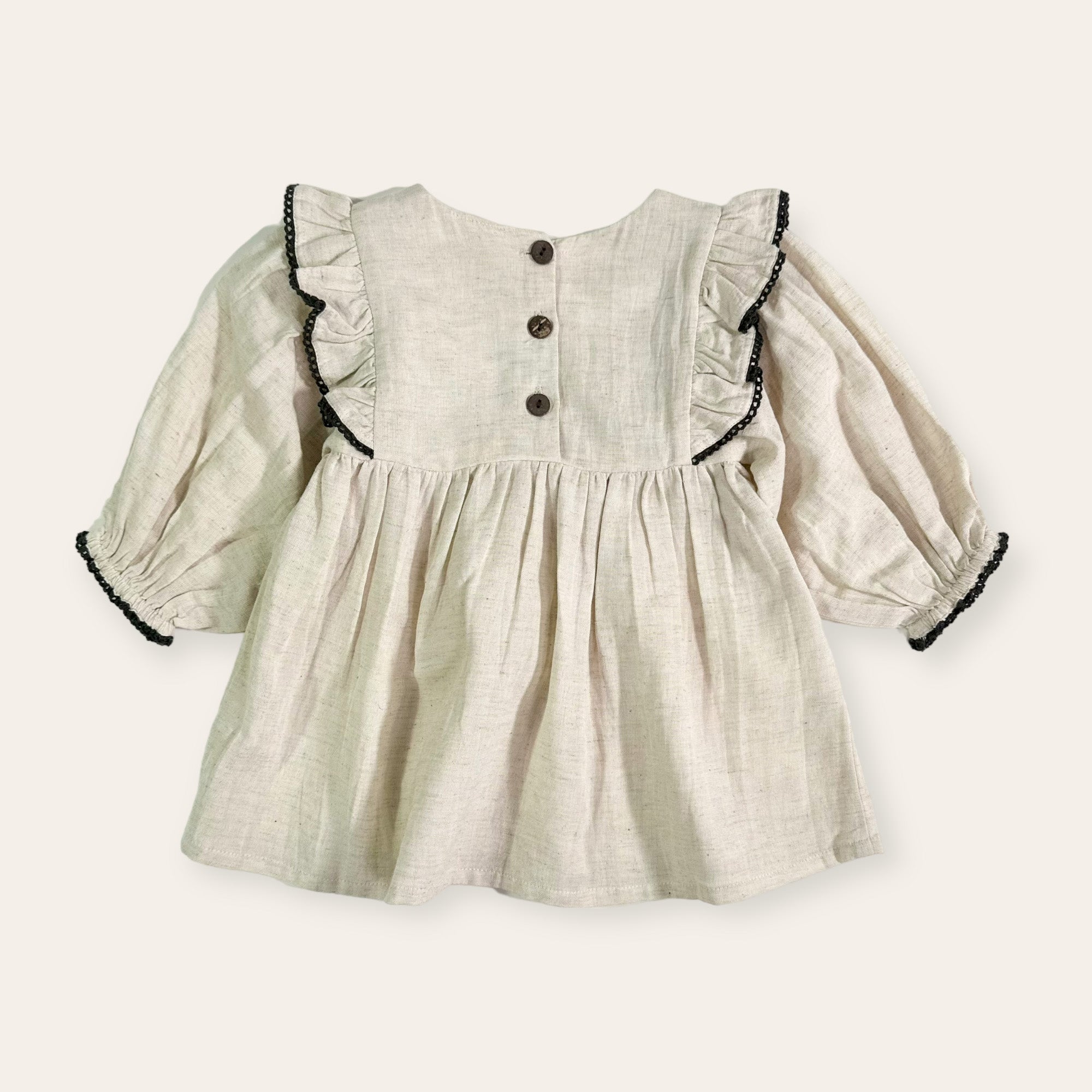 embroidered-ruffle-flare-baby-linen-dress