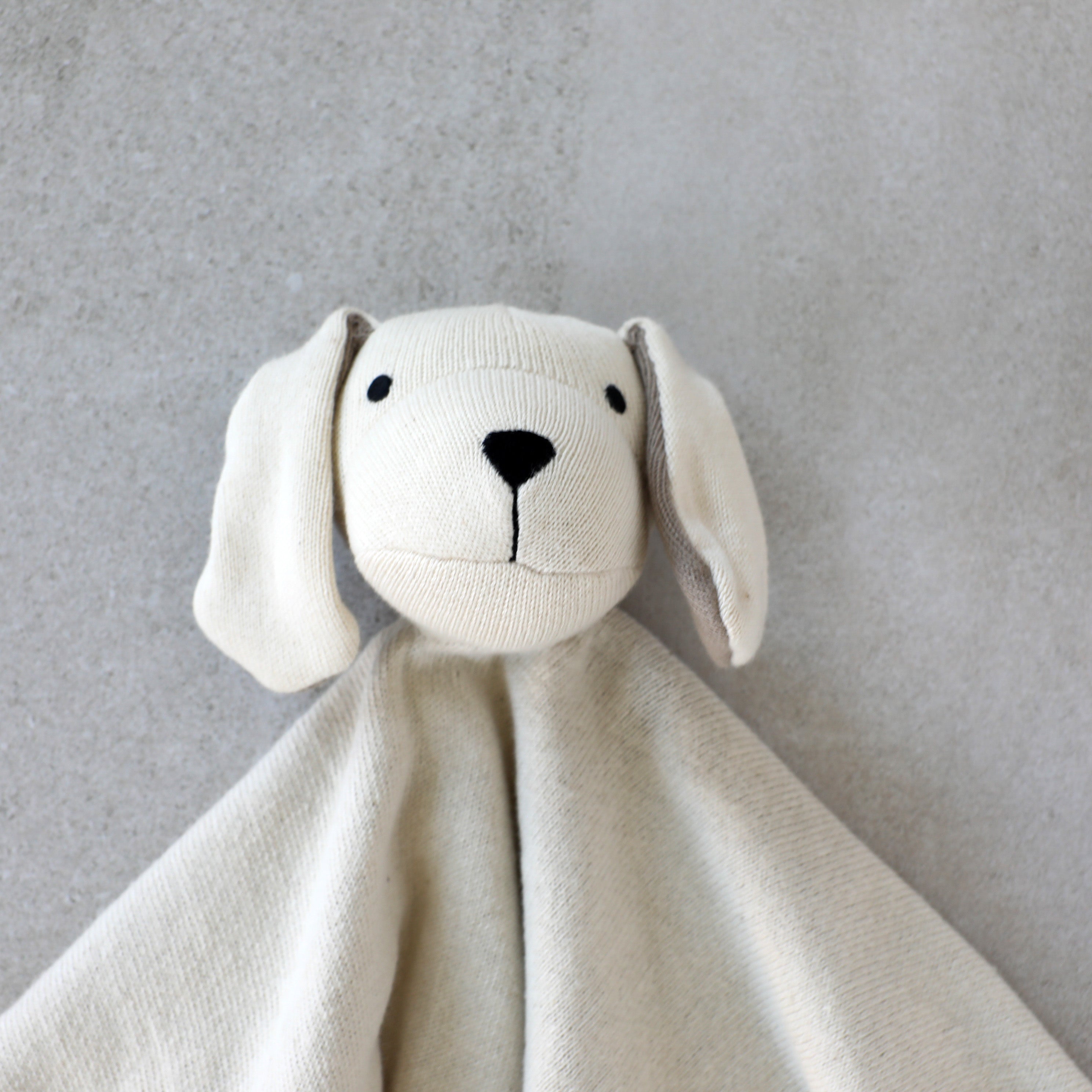 Puppy Dog Organic Baby Lovey Security Blanket Cuddle Cloth (Viverano)