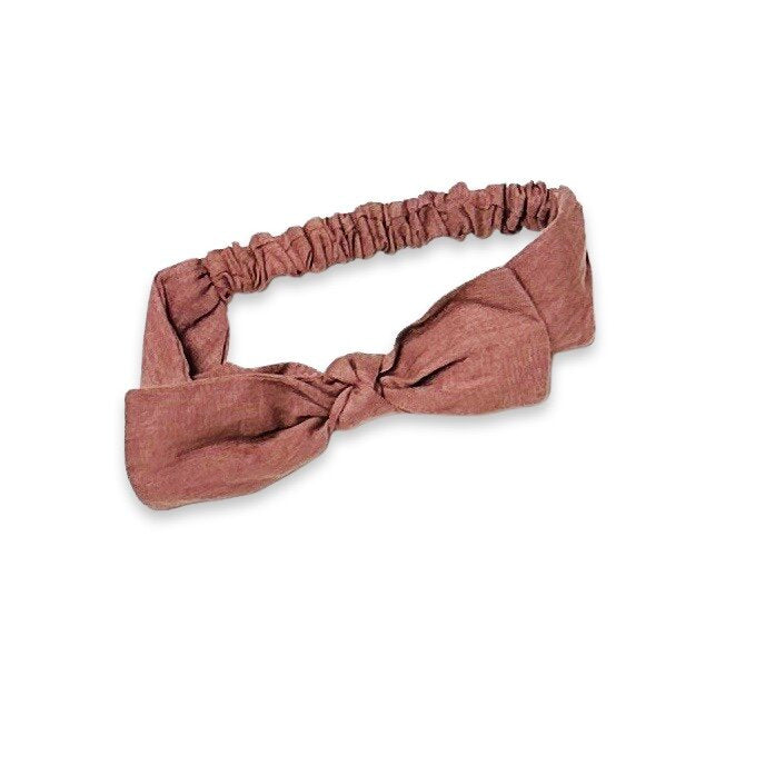 Jolie Bebe Woven Bow Baby Headbands (Organic) 10 Designs