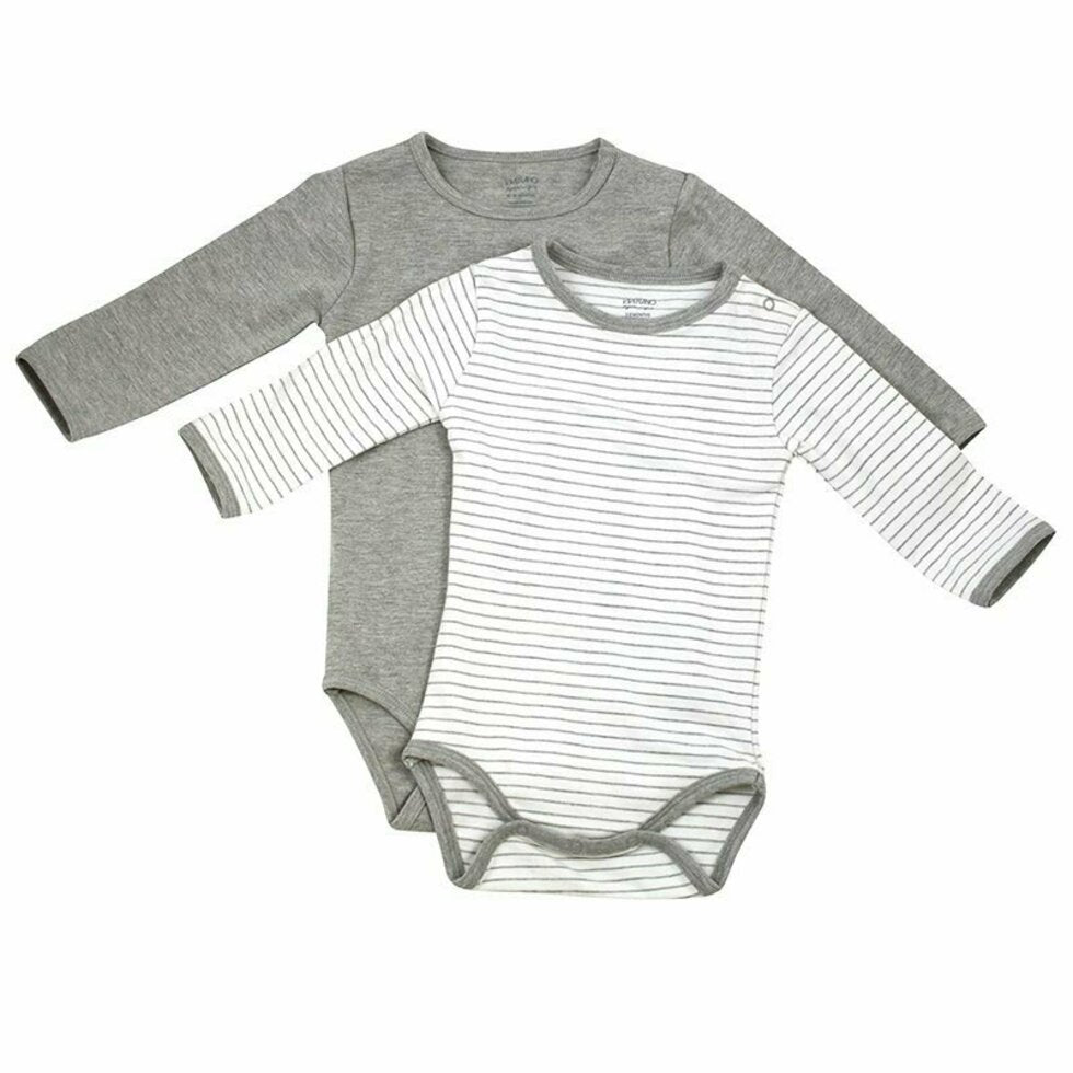 Venice Bodysuit - Long Sleeve (2 Pack) Organic