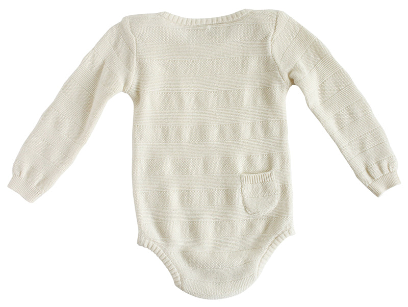 Viverano Milan Organic Cotton Full Sleeve Romper Bodysuit for Babies