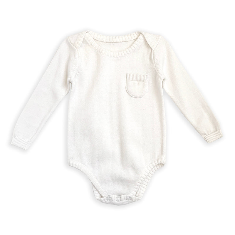 Body de punto Milan Knit Romper - Manga larga (5 colores)