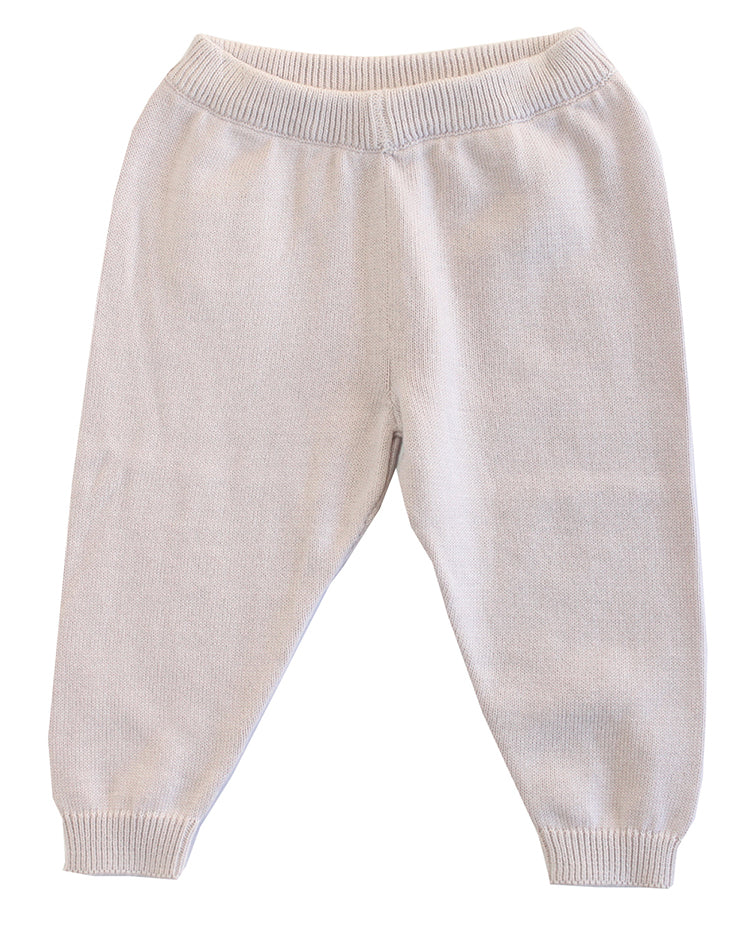 Viverano Organic Cotton Milan Knit Legging Pants for Babies 