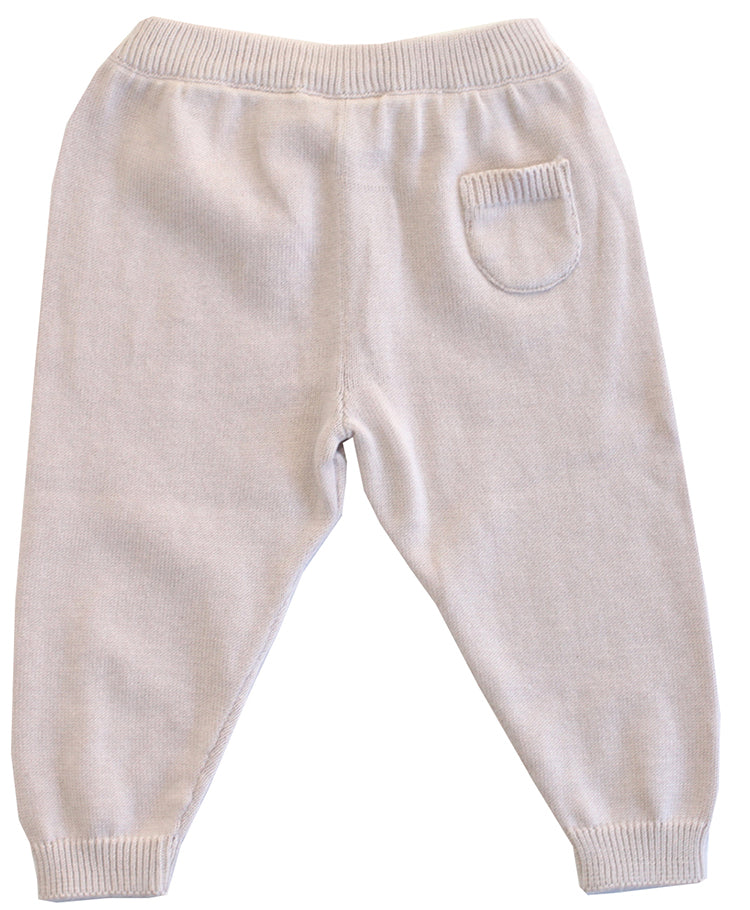 Viverano Organic Cotton Milan Knit Legging Pants for Babies 