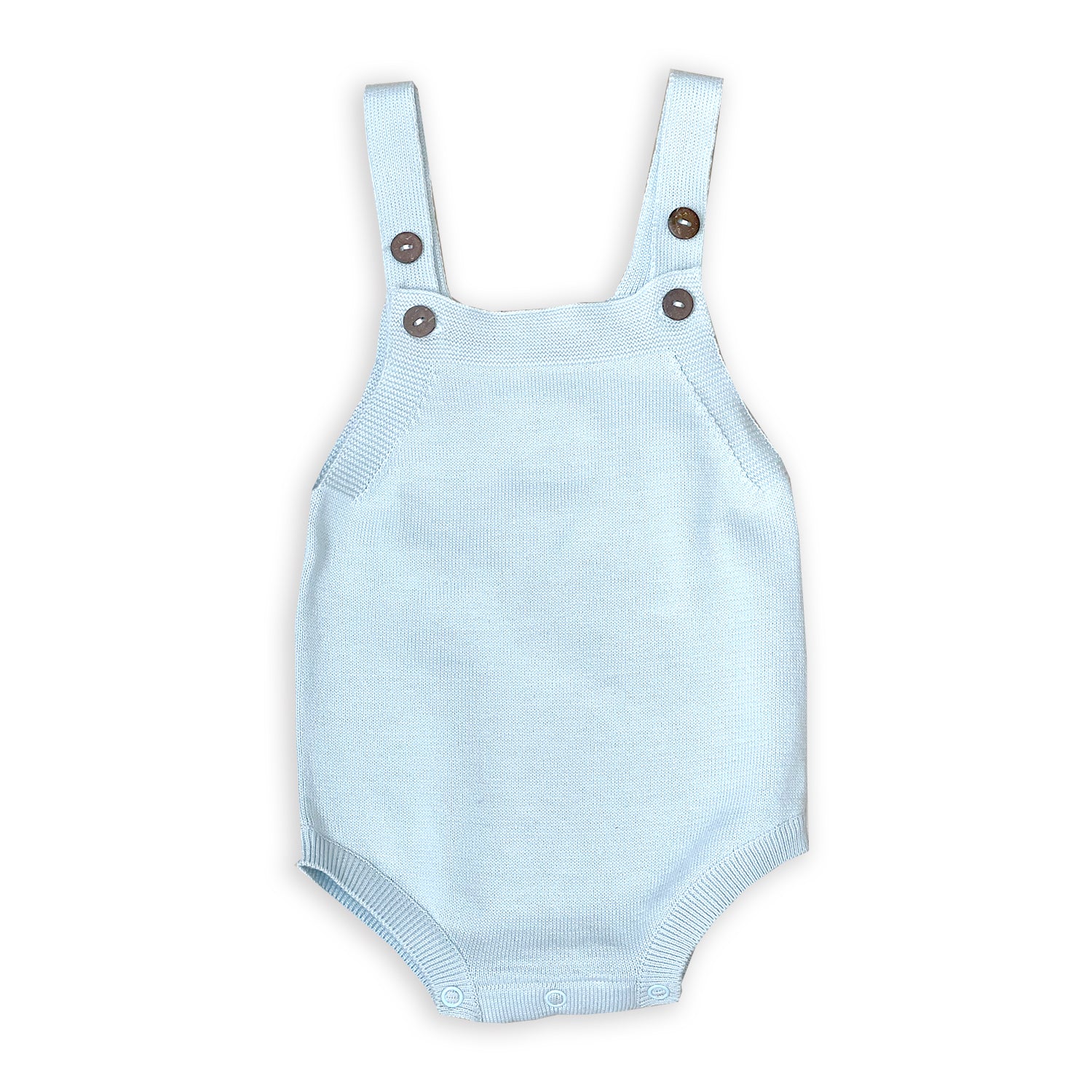 Viverano Milan Knit Sleeveless Short Romper - Organic Cotton