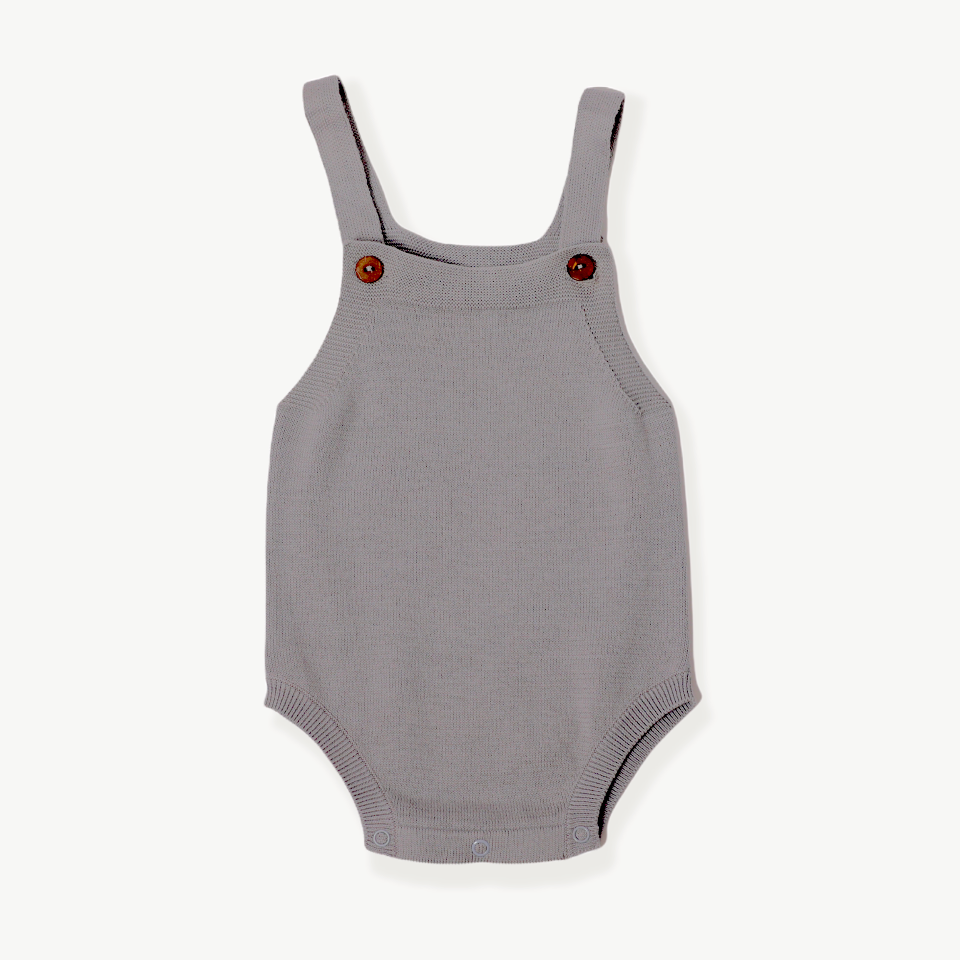 Viverano Milan Knit Sleeveless Short Romper - Organic Cotton