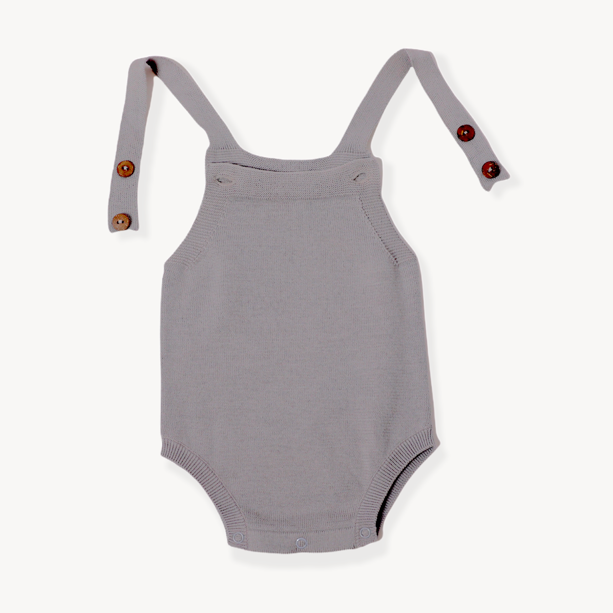 Viverano Milan Knit Sleeveless Short Romper - Organic Cotton