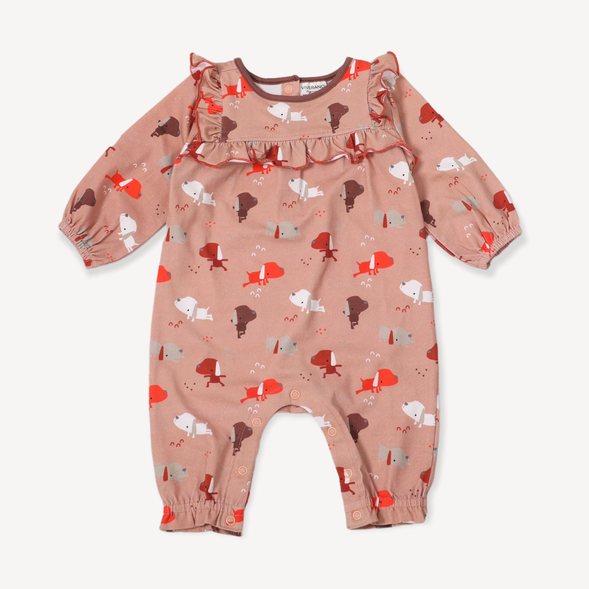 Cotton jumpsuit for baby girl on sale