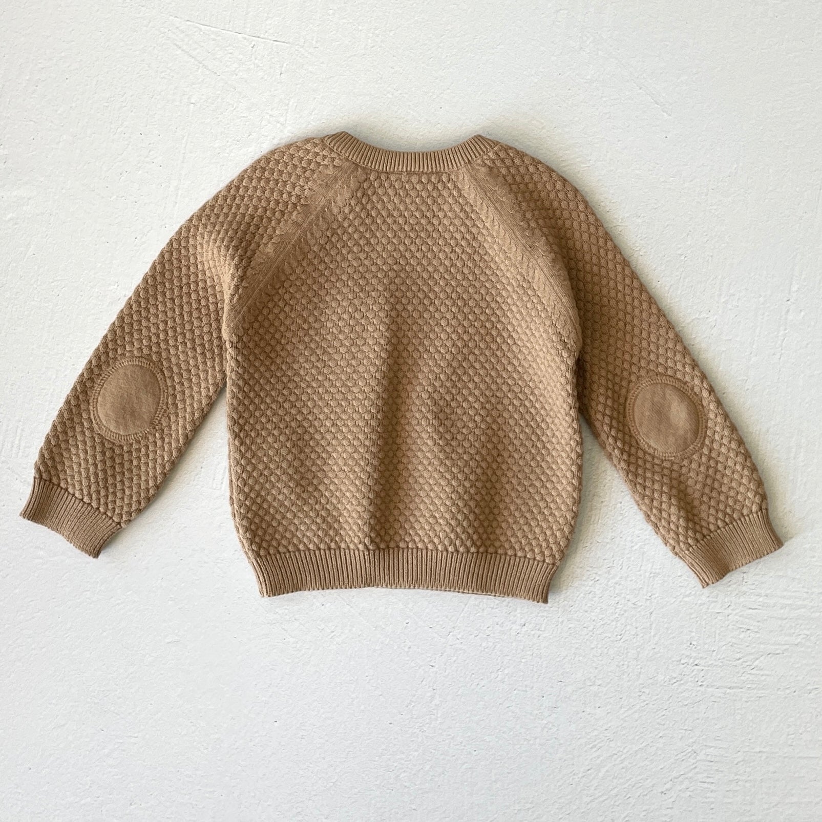 Milan Earthy Baby Raglan Pullover Top Sweater Knit (Organic Cotton) Viverano Organic Baby