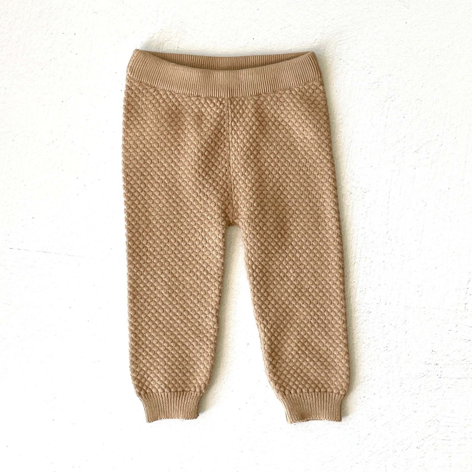 Milan Earthy Sweater Knit Baby Legging Pants (Organic Cotton) - 4 Colors