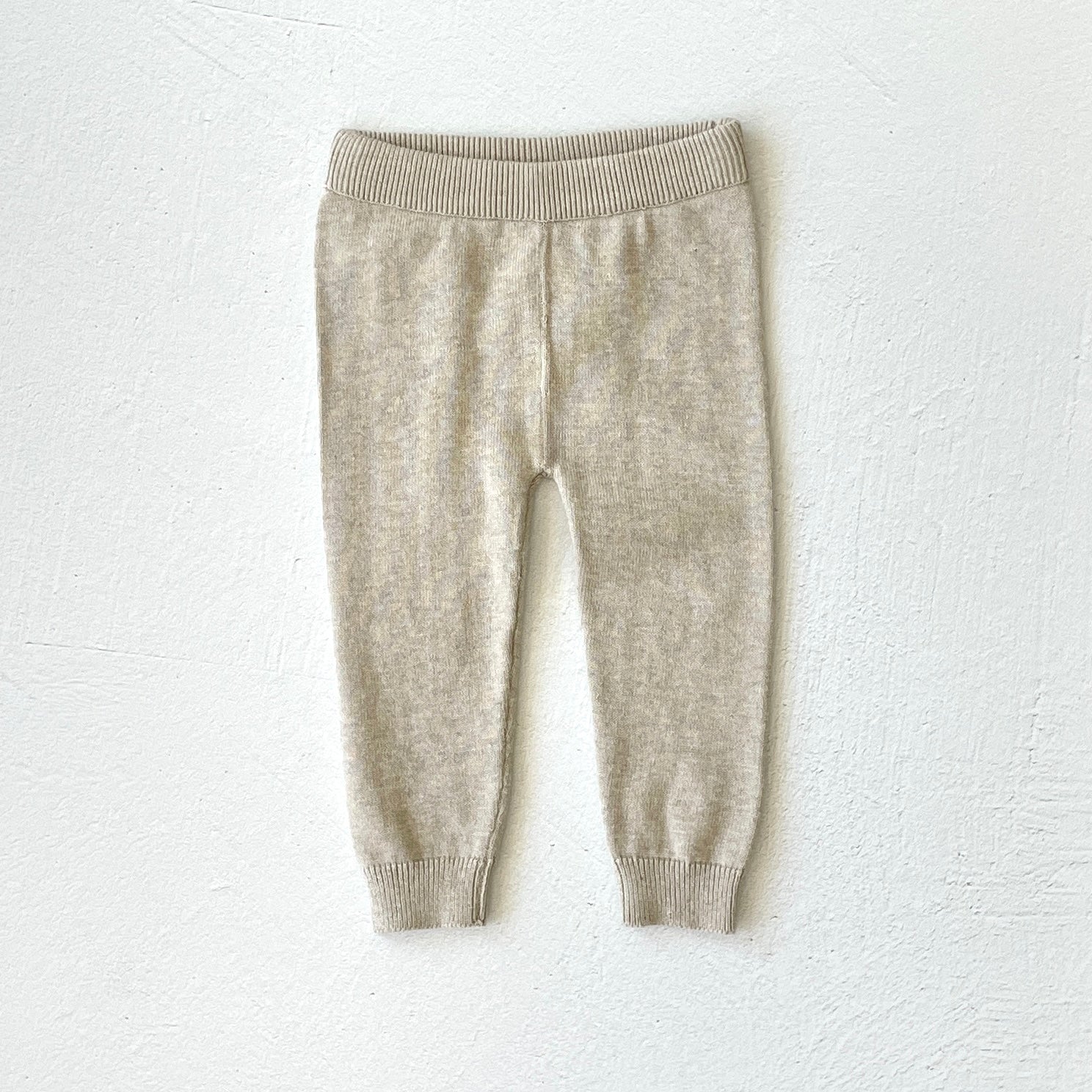 Milan Earthy Sweater Knit Baby Legging Pants (Organic Cotton) - 4 Colors