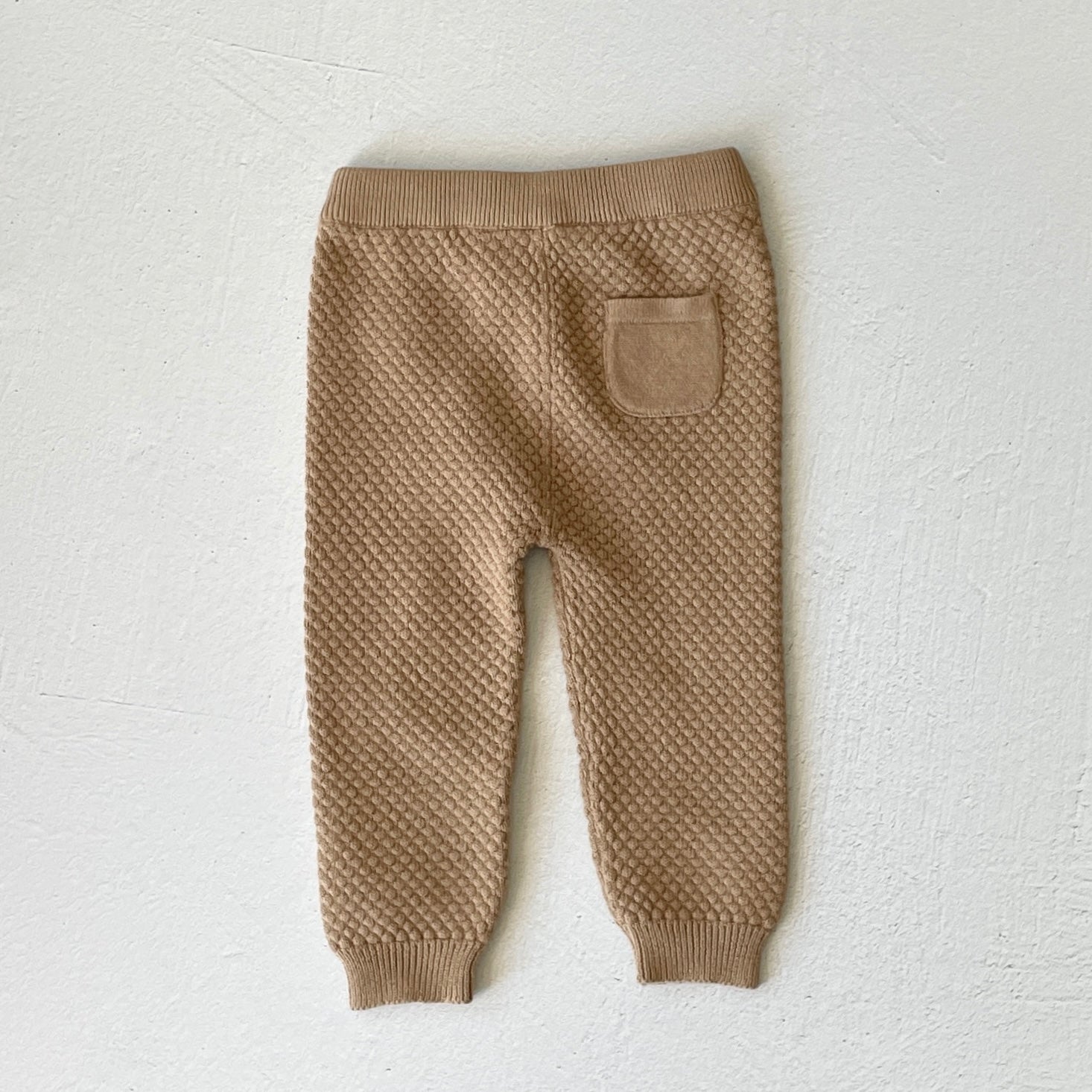 Pantalones de punto para bebé de jersey terroso de Milán (algodón orgánico) - 4 colores