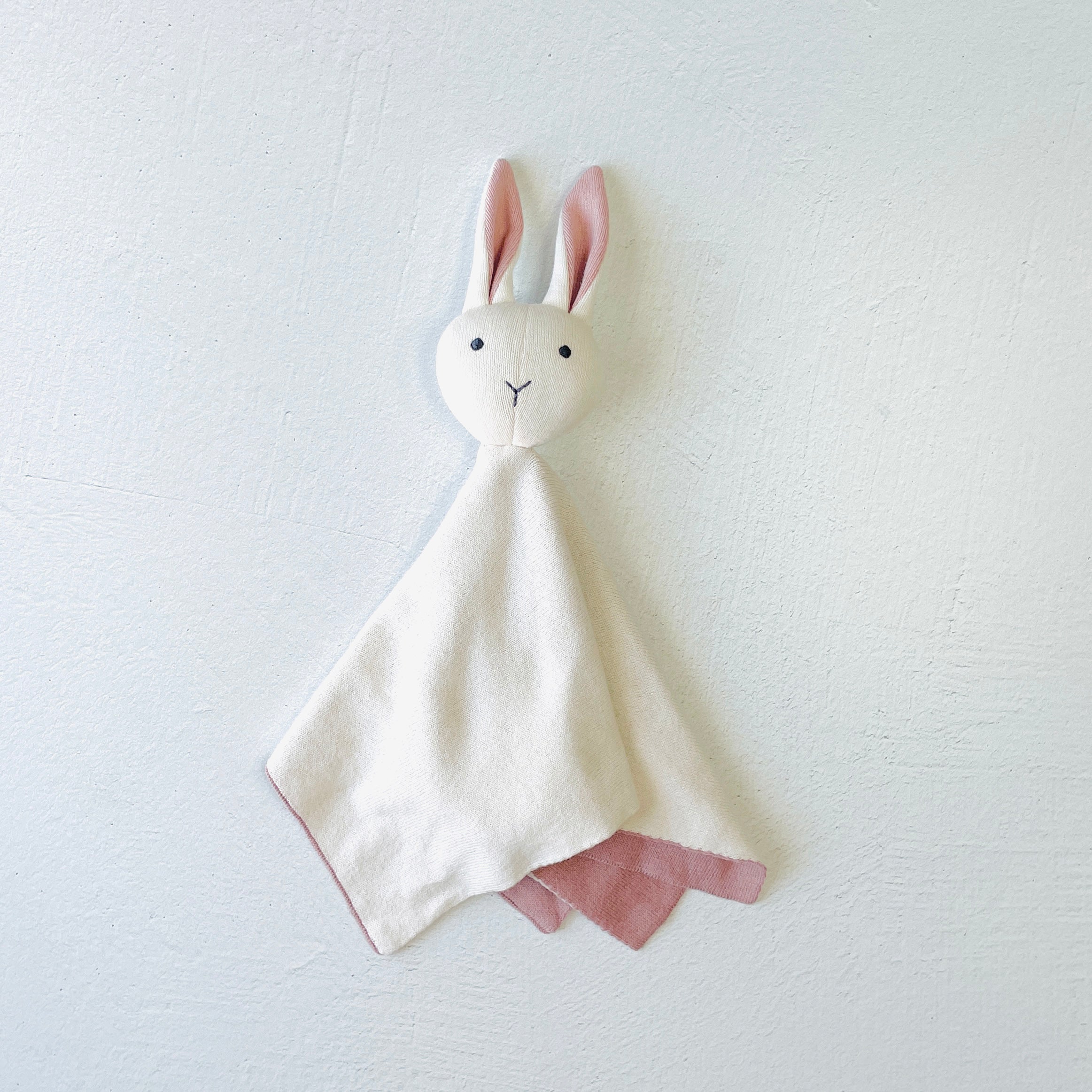 Viverano Organic Baby Lovey Security Blanket Cuddle Cloth - Bunny (Viverano)