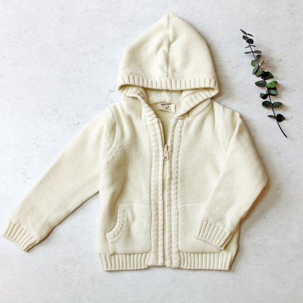 Milan Knit Zip Hoodie Jacket (4 Colors)