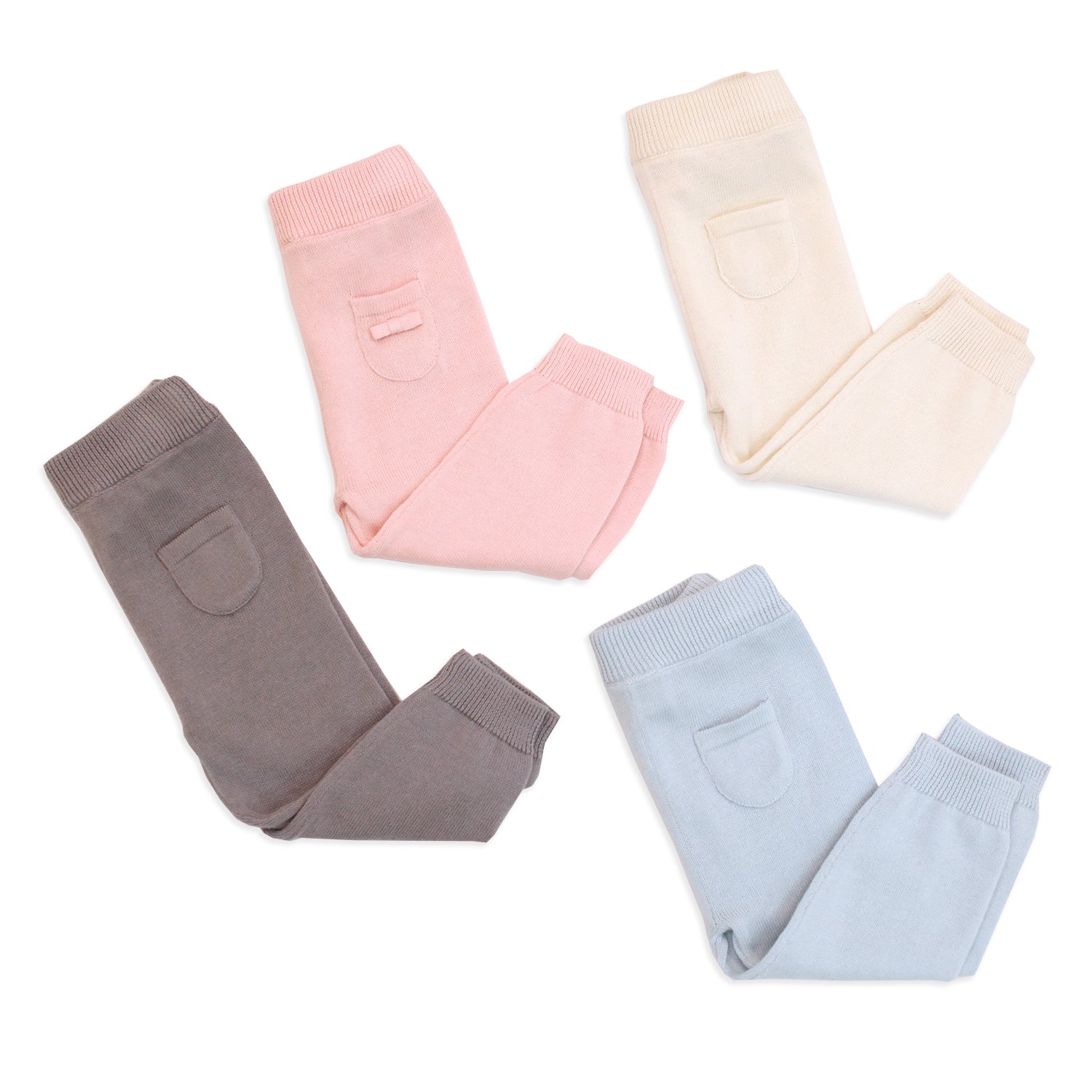 Pantalón de punto Milan con bolsillo (algodón orgánico) 7 colores